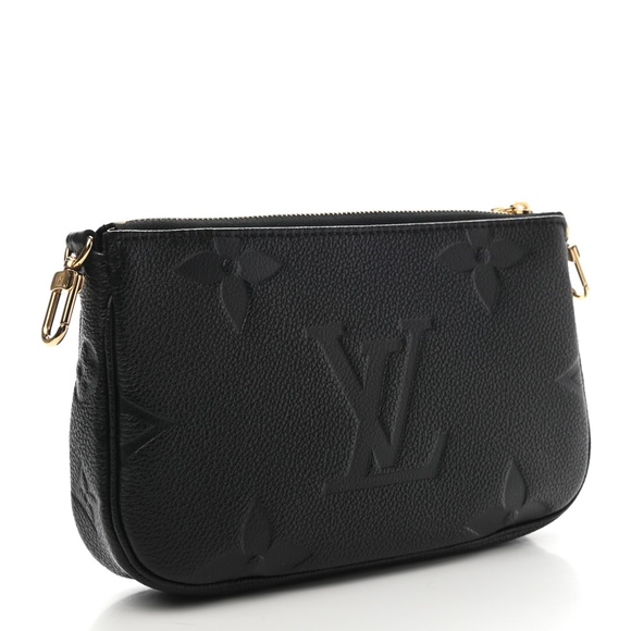 LOUIS VUITTON Empreinte Monogram Giant Multi Pochette Accessories Pochette ONLY - Picture 2 of 15